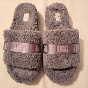 UGG Fluffita Platform Slides